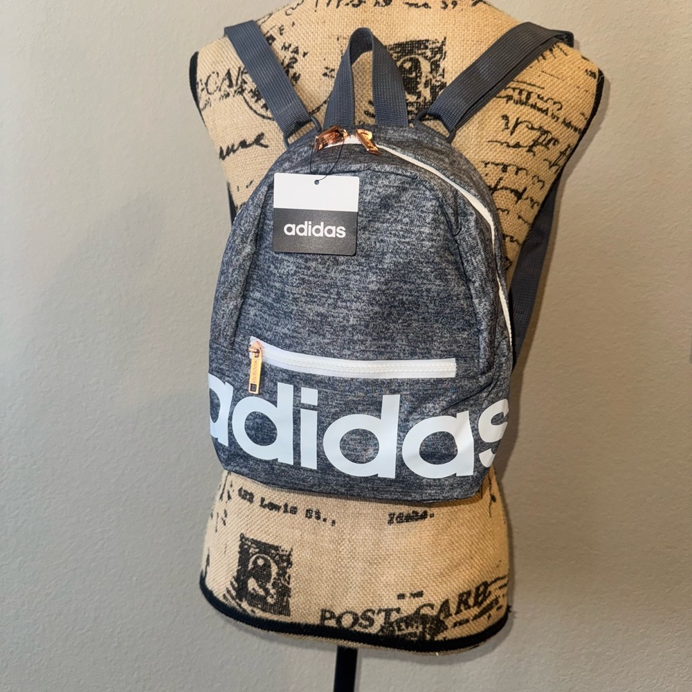 Adidas Heather Gray Backpack